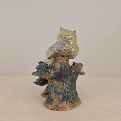 Keramik figur af ugler - Image 3