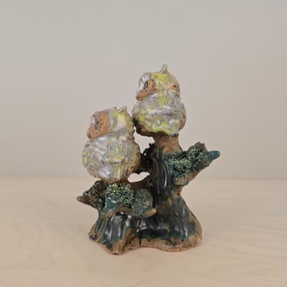 Keramik figur af ugler - Image 4