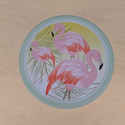 Kagedåse med Flamingoer - Image 4