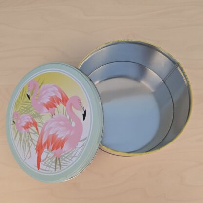 Kagedåse med Flamingoer - Image 3