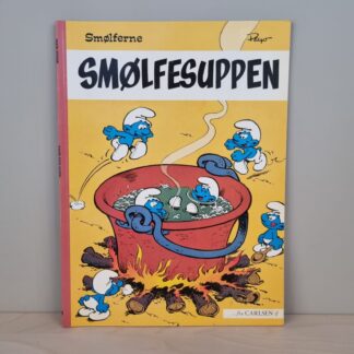 Smølferne nr. 9 - Smølfesuppen - 1. udgave, 1. oplag