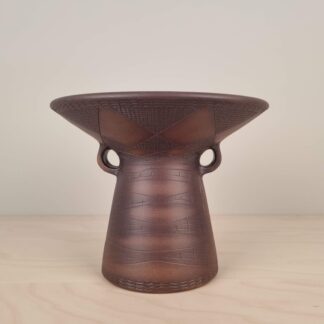 Vase i stentøj fra Barsebäckshamn - 16cm - signeret