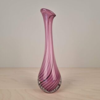 Vase i glas - i stil med Vicke Lindstrand - 26cm