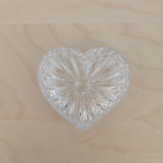Lille krystalskål 'hjerte'