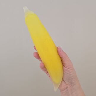 Glas frugt - banan