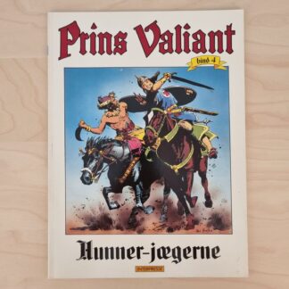 Prins Valiant nr. 4 (stort format) – Hunner-jægerne – 1. oplag, 1988