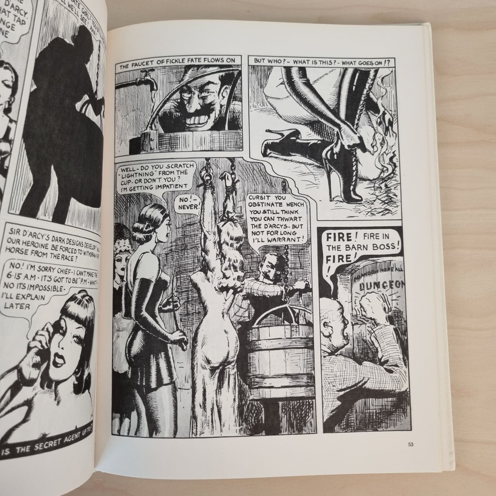 John Willie - The Adventures of Sweet Gwendoline - Bizarre, 1974 - Billede 4