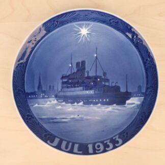 Royal Copenhagen juleplatte 1933