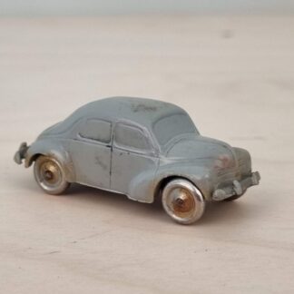 Vintage Lego / Pilot Renault 4 CV - plast bil 1:87 - 1950erne