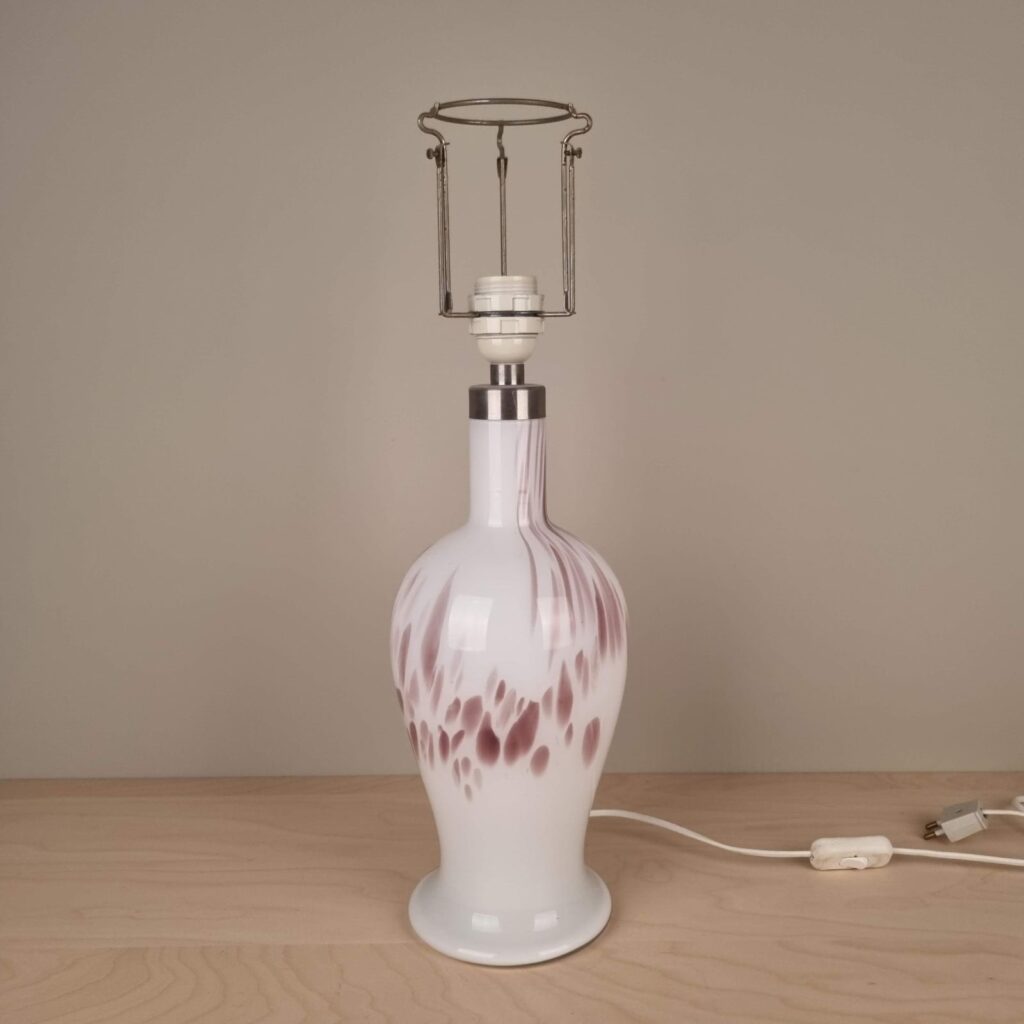 Holmegaard / Royal Copenhagen - stor Torino bordlampe - 43 cm