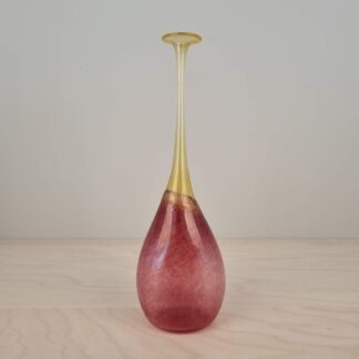 Søren Ringgaard - Høj vase med tynd hals i glas - 29cm