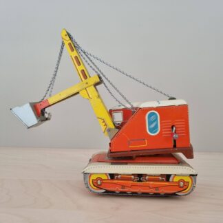 Kinesisk bliklegetøj, 1960erne - "Giant Excavator", gravemaskine