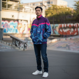 Retro Newline sportssæt str. XL