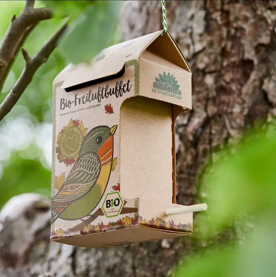 Fugle foderhus inkl. foderblanding 260g.