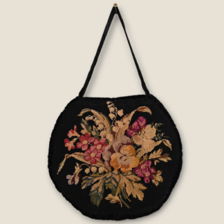 Vintage taske med broderi