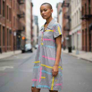 Retro kjole str. S/M