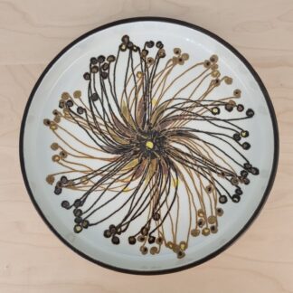 Royal Copenhagen - stort Baca fad i fajance - nr. 635/3293