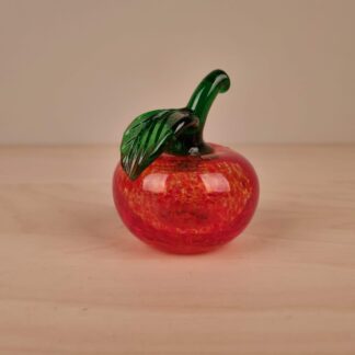 Lille æble i glas fra Murano