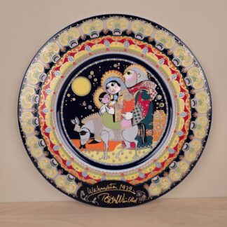 Bjørn Wiinblad platte - Flugten til Ægypten 1979