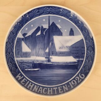 Royal Copenhagen Weihnachtsteller 1926