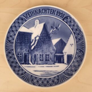Royal Copenhagen Weihnachtsteller 1921