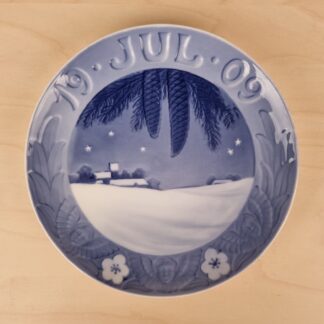 Royal Copenhagen juleplatte 1909