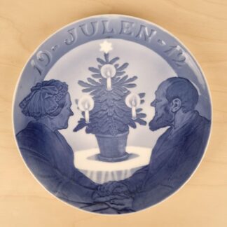 Royal Copenhagen juleplatte 1912