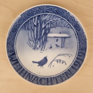 Royal Copenhagen Weihnachtsteller 1919