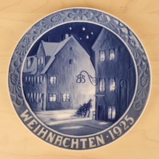 Royal Copenhagen Weihnachtsteller 1925