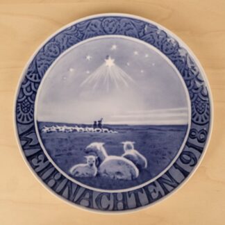 Royal Copenhagen Weihnachtsteller 1918