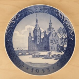 Royal Copenhagen juleplatte 1953