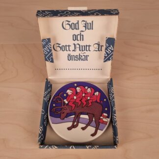 Arabia "Julekort" 1979 - Motiv 3 - design Raija Uosikkinen