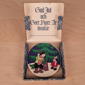 Arabia "Julekort" 1979 - Motiv 2 - design Raija Uosikkinen