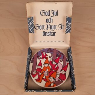 Arabia "Julekort" 1979 - Motiv 5 - design Raija Uosikkinen