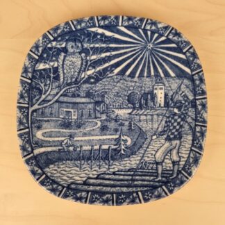 Rörstrand juleplatte fra 1977