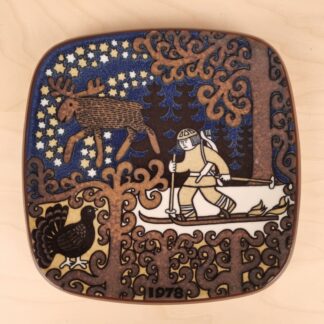 Arabia "Kalevala" årsplatte - 1978
