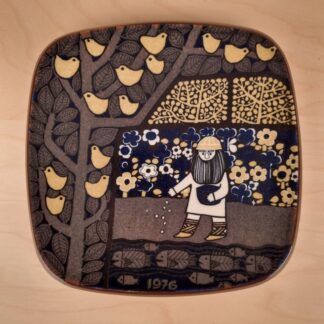 Arabia "Kalevala" årsplatte - 1976