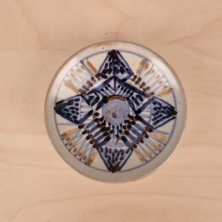 L. Hjorth miniatureskål nr. 028 med fint mønster