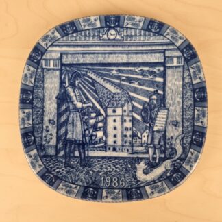 Rörstrand juleplatte fra 1986