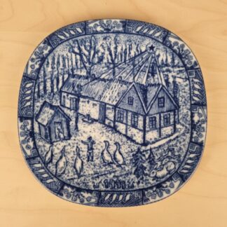 Rörstrand juleplatte fra 1999