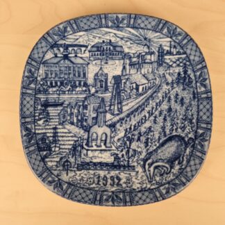 Rörstrand juleplatte fra 1992