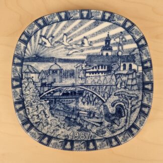 Rörstrand juleplatte fra 1987