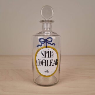 Holmegaard apotekerflaske - Spir Cochlear - 1981