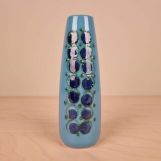 Strehla Keramik, West Germany - vase i fat lave glasur - nr. 897