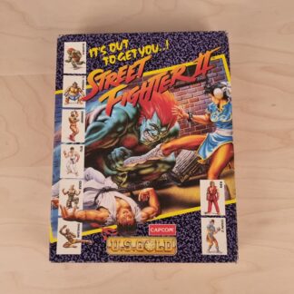 Street Fighter II - PC big box spil - 3,5" floppy - 1992