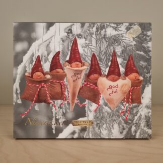 Klarborg Nisserikker - Æske med seks stk