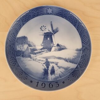 Royal Copenhagen juleplatte 1963