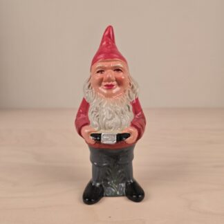 Gammel terrakotta nisse 14,5cm