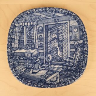 Rörstrand juleplatte fra 1973