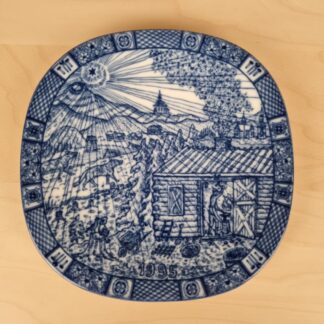 Rörstrand juleplatte fra 1995